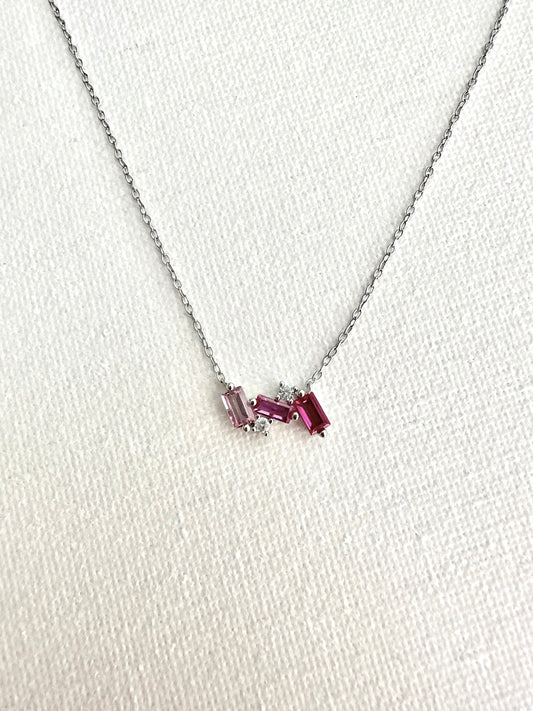 ROSALINE STERLING SILVER NECKLACE (NEW)