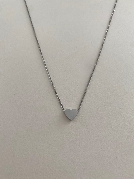 HEART ME NECKLACE SILVER